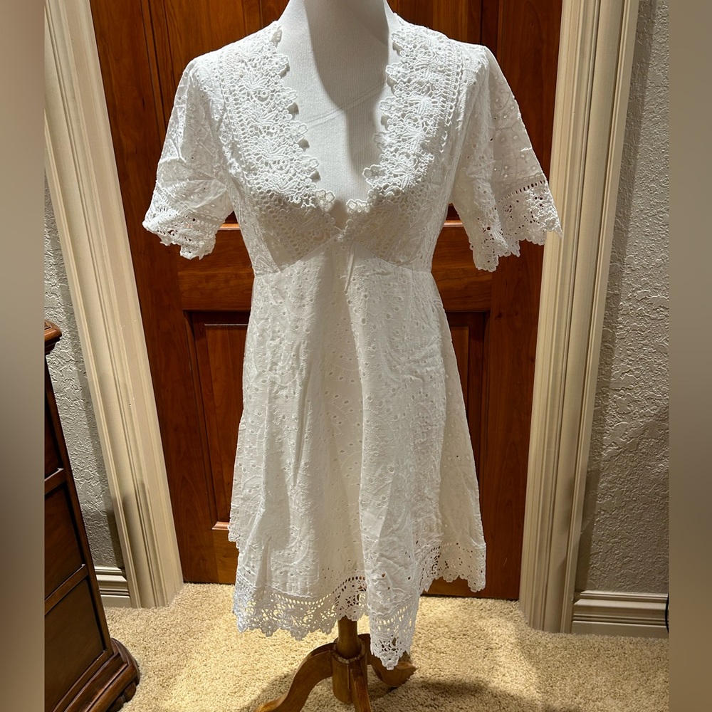 NWT SHEIN brand Eyelet dress